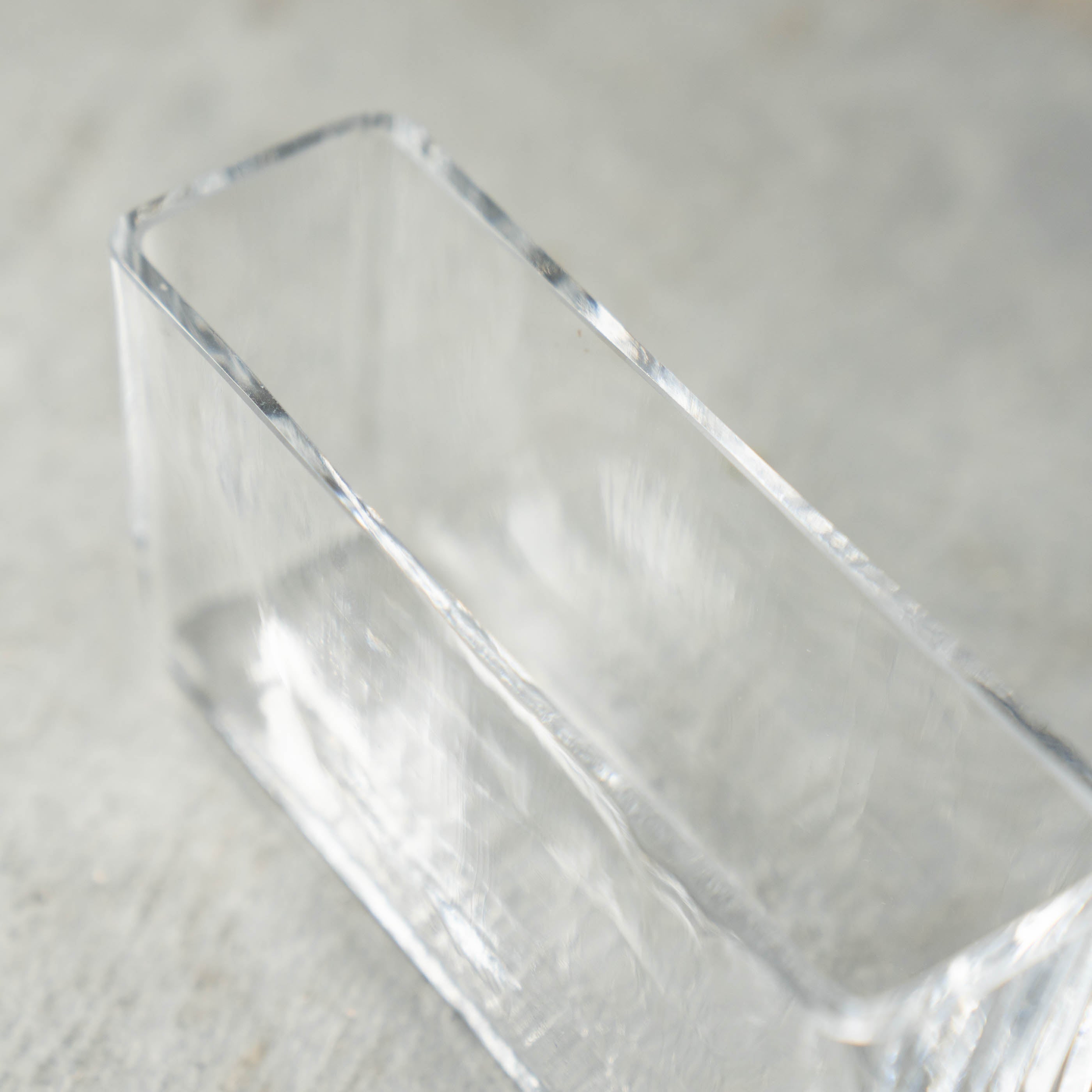 スガハラガラス cube クリア M-size