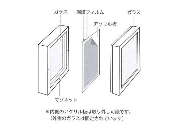 フラワーボックス結婚証明書 正方形 30名様分