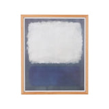 マーク・ロスコ　「Blue and gray,1962」　額付きポスター       アート 壁飾り フレーム インテリア 雑貨 オシャレ おしゃれ 高級 プレゼント ギフト 祝い